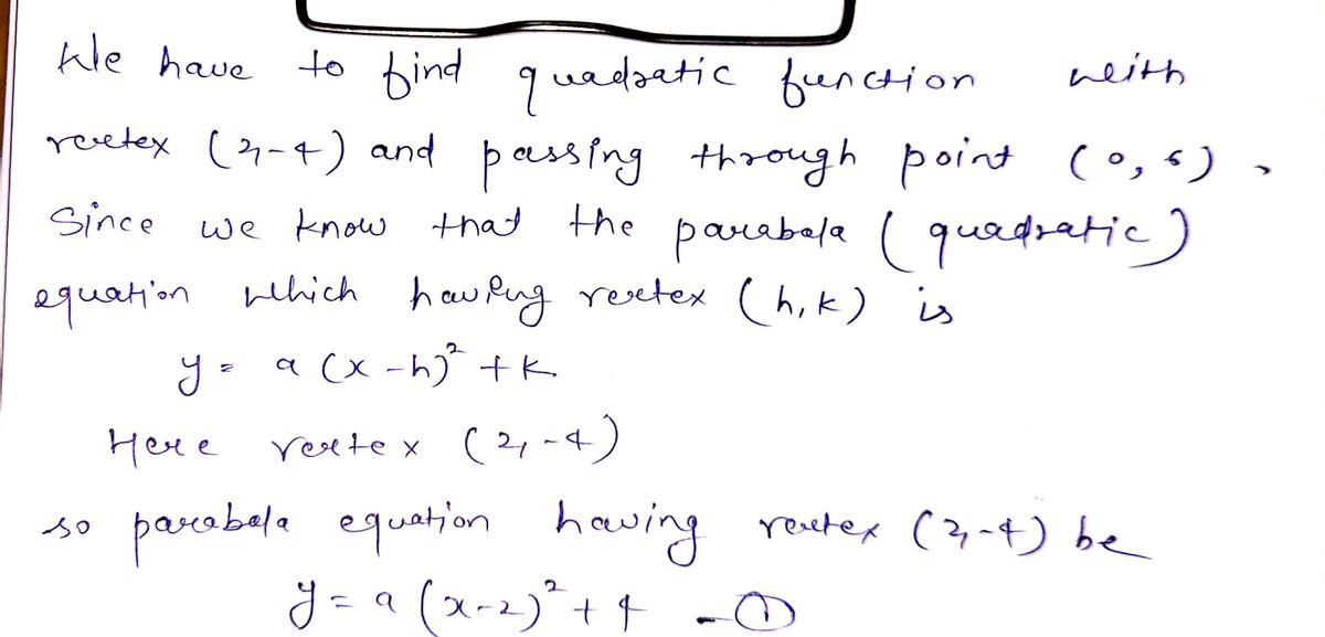 Algebra homework question answer, step 1, image 1